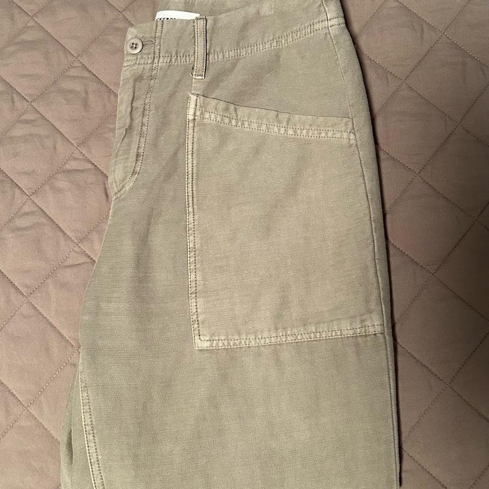 Lucky Brand Easy Pocket Utility Pant Khaki